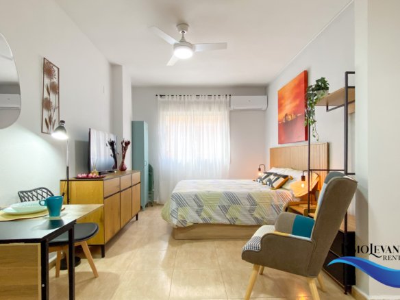 ESTUDIO EN ALQUILER EN EL CENTRO DE EL CAMPELLO – ESTILO SUITE DE HOTEL