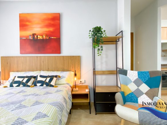 ESTUDIO EN ALQUILER EN EL CENTRO DE EL CAMPELLO – ESTILO SUITE DE HOTEL