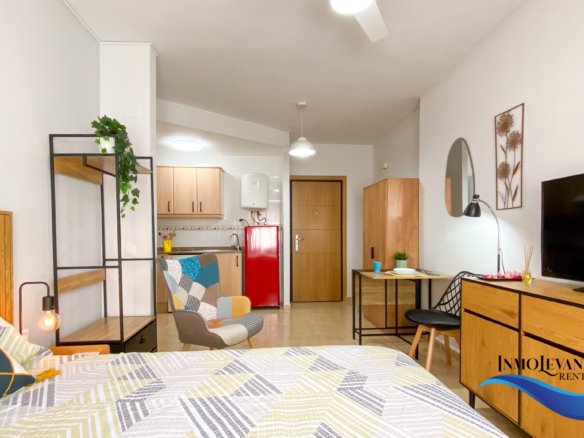 ESTUDIO EN ALQUILER EN EL CENTRO DE EL CAMPELLO – ESTILO SUITE DE HOTEL