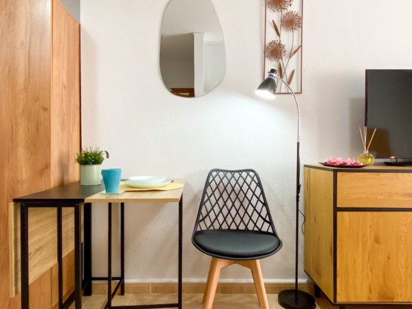 ESTUDIO EN ALQUILER EN EL CENTRO DE EL CAMPELLO – ESTILO SUITE DE HOTEL