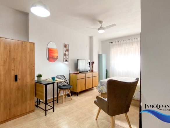 ESTUDIO EN ALQUILER EN EL CENTRO DE EL CAMPELLO – ESTILO SUITE DE HOTEL